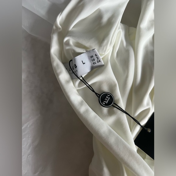 Club L London Dresses Brand New Never Worn Pure White Club London